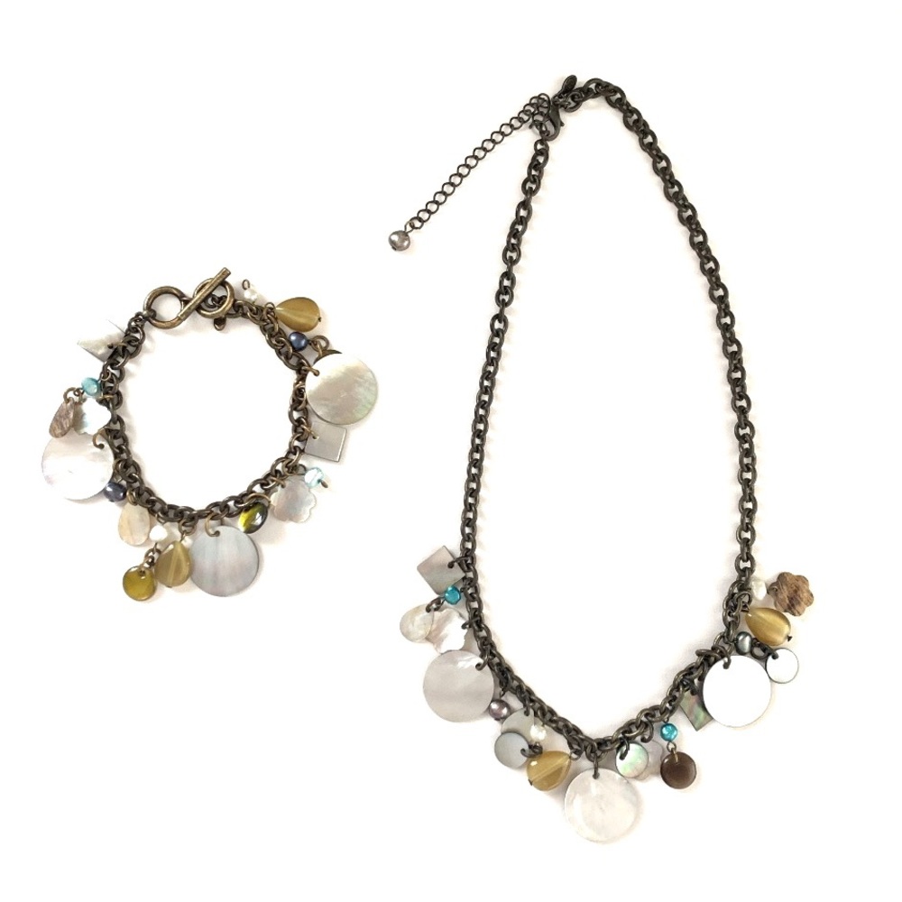 Premier Designs Necklace and Bracelet Set EUC!